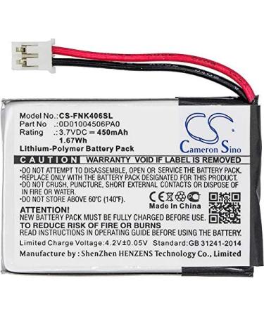 Buy Replacement Battery for Franklin EST-4016 0D01004506PA0 (450mAh) Li-Polymer - International Shipping Available - Buy Online on GoSupps.com