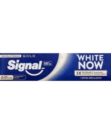 Signal White Now Gold Toothpaste - 75ml tube