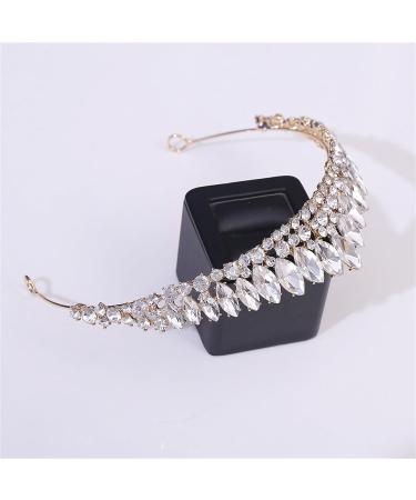 Colorful Rhinestones Shimmering Hair Decorations for Wedding Parties Bridals Head Accessories Party Headpiece - Buy Online on GoSupps.com