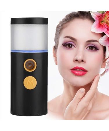 Nano Facial Sprayer Rechargeable Portable Nano Spray Mini Face Mist Handy Sprayer Atomization Moisturizing Face Steaming Sprayer 20ml Face Steamer Sprayer for Skin Care Eyelash(Black) - Buy Online on GoSupps.com