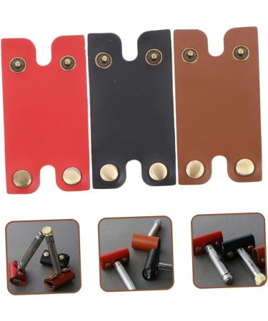 Ipetboom 3-St Razor Fall Storage Case | Leather Protection Cover for Manual Razors | Durable & Stylish Etui - Buy Online on GoSupps.com