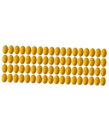 FRCOLOR 150 Pcs Silk Facial Scrub Facial Cleaning Cocoons Ball Blackhead Finger Ball Face Cleaning Scrub Ball Facial Sponges Easter Egg Decor Silk Spa