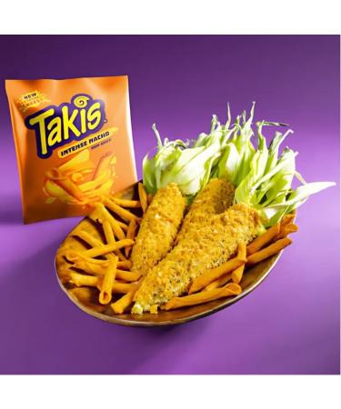 4 x 28g Takis Intense NACHO Non-spicy cheese flavoured chips in a perfect snack size - Buy Online on GoSupps.com