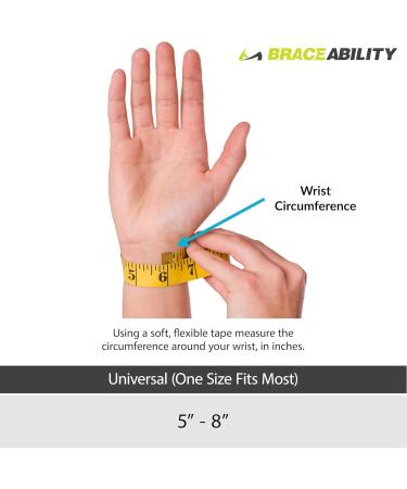 BraceAbility Gaming Wrist Brace | Support for Gamers with RSI & Carpal Tunnel - Left Hand - Buy Online on GoSupps.com