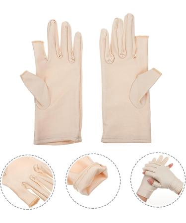 FRCOLOR 1 Pair Ladies Sun Protection Gloves Womens Glives Half Finger Gloves Summer Gloves Anti Gloves Light Gloves - Resistant Gloves Sun Gloves Manicure Miss Nail Lamp Cloth - Buy Online on GoSupps.com