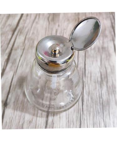 Ipetboom Glass Dispenser Liquid Dispenser Makeup Remover Dispenser Pumping Bottle Dispenser Bottle Lockable Pump Dispenser Solvent Container Pumping Container Terrariums Beauty Tool Glass - Buy Online on GoSupps.com