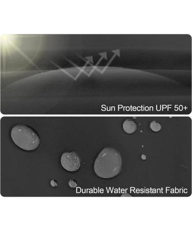 VAYAGER Men's Lightweight Hiking Cargo Shorts - Black, XX-Large - Buy Online on GoSupps.com