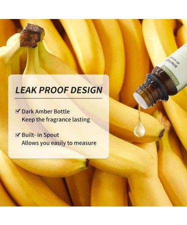 GREENSLEEVES 100% Pure Organic Banana Essential Oil 10ml for Aromatherapy Diffusers - Buy Online on GoSupps.com