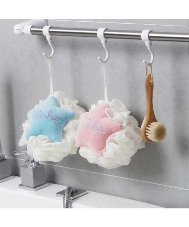 Large Cartoon Bath Puff Sponge - 2PCS Nonslip Loofah Pouf for Cute Shower & Bathing - Buy Online on GoSupps.com