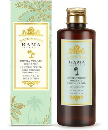 Kama Ayurveda Extra Virgin Organic Coconut Oil 200ml - Buy Online on GoSupps.com