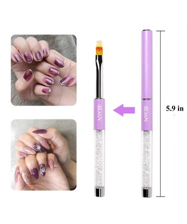BQAN Nail Ombre Brush with Rhinestone Handle for Gel Nails | Gradient Painting Tool for Nail Design - Buy Online on GoSupps.com