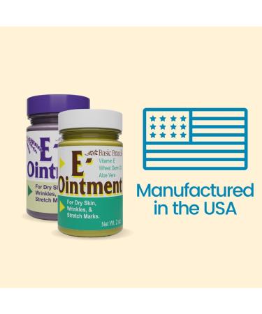 Basic Brands Vitamin E Ointment 2 oz - Original 2 Ounce (Pack of 1) - Buy Online on GoSupps.com