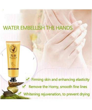 GMWD 30ml Horse Oil Hand Cream Hand Foot Repair Cream Anti-Aging Horse Oil Skin Care Moisturizing Whitening Cream Hand Care for Rough Dry and Cracked Hands Feet - Buy Online on GoSupps.com