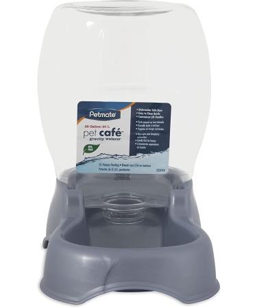 Petmate Pet Cafe Waterer .25 GAL | Pearl Ash Blue | Cat and Dog Water Dispenser - Buy Online on GoSupps.com