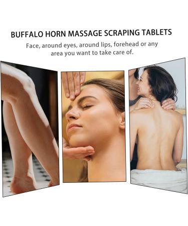 Healeeved 3-Part Gua Sha Set - Black Nitrile Scrapers for Muscle Relief - Natural Health Massage Tool (3pcs 11x4.2cm) - Buy Online on GoSupps.com