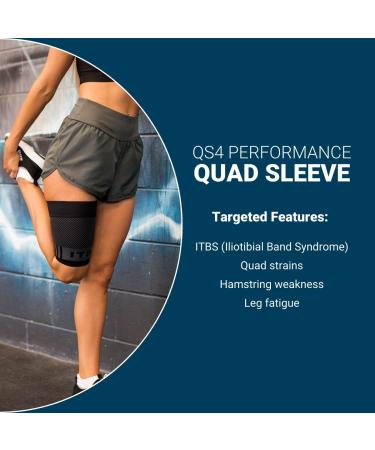 Buy OS1st QS4 Compression Quad/Hamstring Sleeve - X-Large ITBS Support & Injury Relief - Buy Online on GoSupps.com