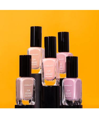 Inglot O2M BREATHABLE NAIL ENAMEL (443) Red - Buy Online on GoSupps.com