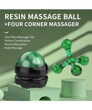 Massage Ball & Fascia Ball - Self-Massage & Trigger Point Therapy for Back & Neck Pain Relief | Acupressure Massager - Buy Online on GoSupps.com