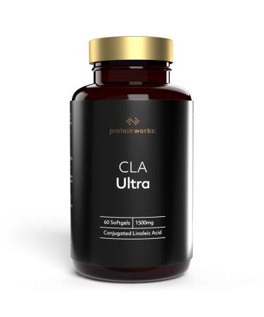 Protein Works - Ultra CLA Softgels | High Strength - 1500mg | Weight Management Fat Burner | Conjugated Linoleic Acid | 60 Capsules