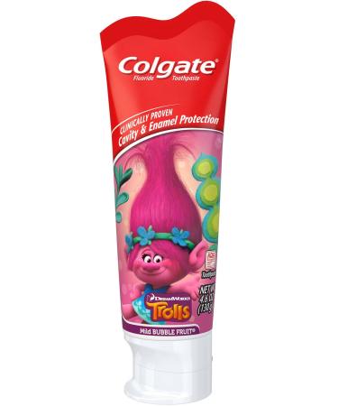 Poppy Trolls Kids Toothbrush Bundle - Includes Powered Toothbrush, Mild Bubble Fruit Toothpaste, and Rinse Cup | Buy Now! - Buy Online on GoSupps.com