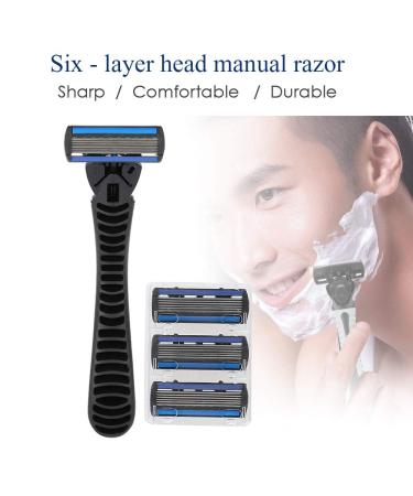 6-Part Blade-Shaved Cleaning Tool - Classic Manual Razor for Men & Women | International Shipping - Buy Online on GoSupps.com