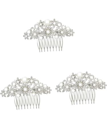 FRCOLOR goody hair clips for women bride hair clip pearl hair pin barrettes for women pearl hair barrettes hair jewels for women bridal hair clip Miss Pearlescent hair Hair - Buy Online on GoSupps.com