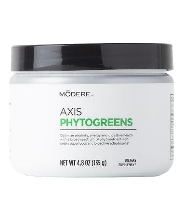 Modere PHYTOGREEN Powder - Daily Greens Wellness Formula Easy to Mix Plant-Based Blend for Everyday Routines Convenient Canister - 135 g