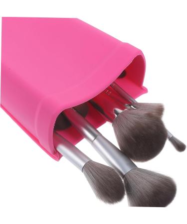Beavorty Curling Wand Hair Dryers Bathroom Hair Tool Organizer Silicone Bucket Appliance Desktop 18.00X13.00X5.00CM Rosy - Buy Online on GoSupps.com