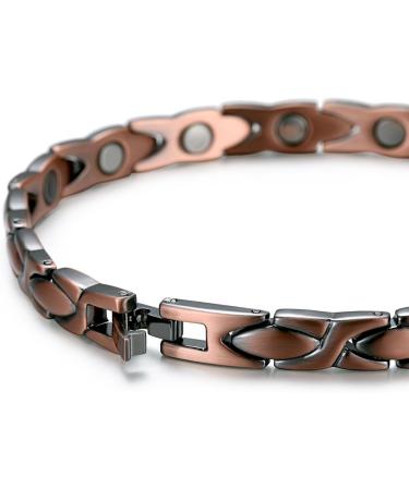 Rainso Elegant Women's Magnetic Copper Bracelet | Health Benefits & Perfect Gifts for Women - Buy Online on GoSupps.com