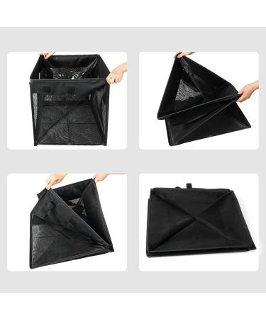 Reusable Mesh Trash Bag - Leakproof Outdoor Garbage Bags - Collection Bag For Family Camping Travel Foldable Mesh Pocket Bag Prevents Spillage for Outdoor - Buy Online on GoSupps.com