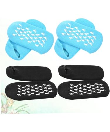 Housoutil 2 Pairs Feet Moisturizer Socks Womens Footies Socks Womans Socks Womens Socks Spa Socks Women Moisturizing Sock Short Sock Foot Care Sock Moisturizing Socks Nursing Socks Women's - Buy Online on GoSupps.com