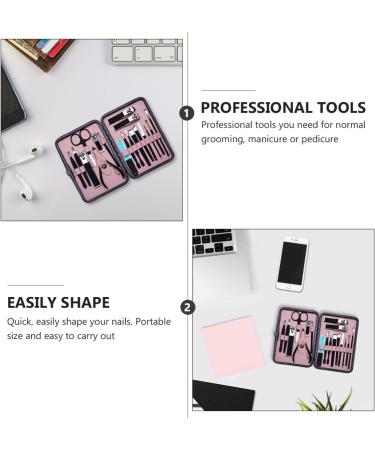 Beaupretty 1 Nail Set Professional Nail Clippers Kit Nail Tools Cuticle Pusher Toe Nail Manicure Pedicure kit Cosmetology kit Nail Gel Manicure kit Stainless Steel Nail Clipper Major Scraper - Buy Online on GoSupps.com