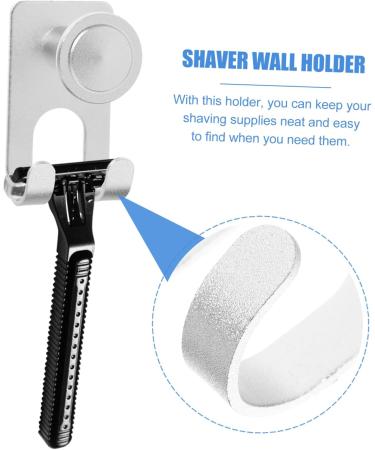 Zerodeko 10 pcs No Punch Shaver Holder - Bathroom Razor Hook & Towel Rack - Aluminum Alloy Shaving Storage for Men - Organizer for Electric Razors - Buy Online on GoSupps.com