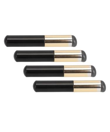 Concealer Makeup Brush Compact Wide Application Soft Silicone Lip Brush Convenient for Home