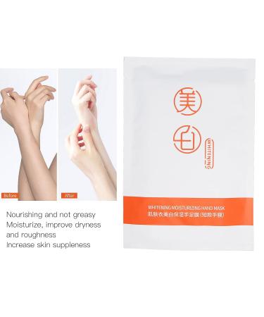 Hand Peel Mask - Moisturizing & Whitening Exfoliate | Revitalize Rough & Stressed Hands - Buy Online on GoSupps.com