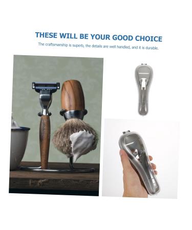 Healeeved Razor Storage Box - Shockproof Case for Men & Women - Travel-Friendly Electric Shaver Bag - 16.5x6x3.5cm Gray - Buy Online on GoSupps.com