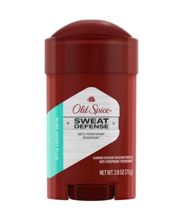 Old Spice Anti-Perspirant Pure Sport Soft Solid 2.6oz (76ml) - Pack of 3 - Buy Online on GoSupps.com