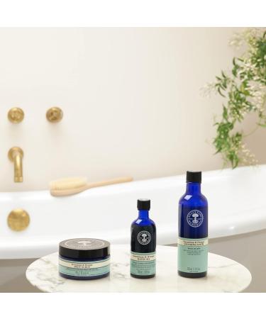 Neal's Yard Remedies Geranium and Orange Body Scrub | Cleanse Dull Skin to Feel Toned & Soft | 200g - Buy Online on GoSupps.com