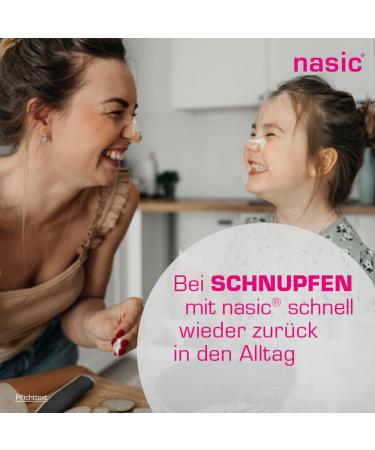 Nasic Nasal Spray PLUSS - Decongestant & Wound Healing for Adults & Kids | Xylometazoline & Dexpanthenol | 2x10ml Pack | International Shipping - Buy Online on GoSupps.com