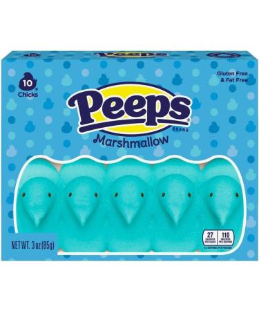 Easter Peeps Classic Party Pack - Three Boxes of Classic Blue Peep Chicks - Easter Basket Candy - 30 Total Marshmallows - Includes Fote Brand Magnet - Buy Online on GoSupps.com