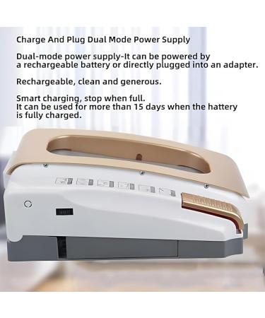 Sole Cleaning Machine Rechargeable Automatic Induction Shoe Cleaner Polisher Smart Boots Shoes Sole Water Brushing Machine Entrance Electric Sole Cleaning Machine for Home Office Gold - Buy Online on GoSupps.com