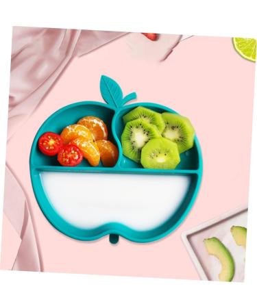 TOYANDONA Silicone Dinner Grid Tableware for Kids - Reusable Anti-fall Training Plate with Suction for Mess-free Eating - Buy Online on GoSupps.com