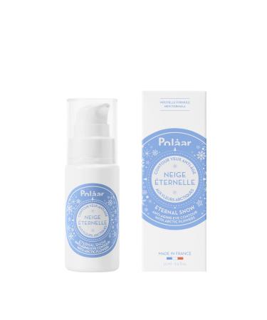 Polar-Anti-aging Eye Contour Youth Eternal Snow with Arctic Flowers-Reduces wrinkles & fine lines-Reduces puffiness & dark circles-Firms-Protects-New formula 99% natural, Vegan, Made in France-15 ml