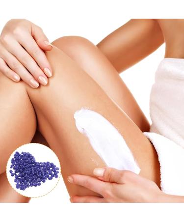 Frcolor 12 Packs Hard Wax Beans for Hair Removal - Armpit Wax Depilatory Wax Violet Wax Pearls - Buy Online on GoSupps.com