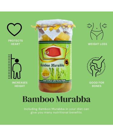 Homemade HK Murabba Bamboo Helps Increase Height Growth | Bans Ka Murabba 800g Pack | Murabba Bamboo Shoots Good for Health - Buy Online on GoSupps.com