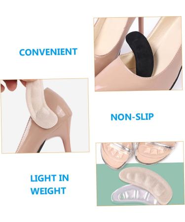 Buy Gatuida 8 Pairs Anti-Wear Stickers for High Heels & Boots | Non-Slip Heel Grips & Metatarsal Pads for Women's Shoes - Perfect for Oversized Sandals - Buy Online on GoSupps.com