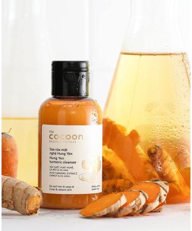 Cocoon Hung Yen Turmeric Cleanser - Natural Skin Brightening Face Wash (4.73 fl oz) | Shop Worldwide - Buy Online on GoSupps.com