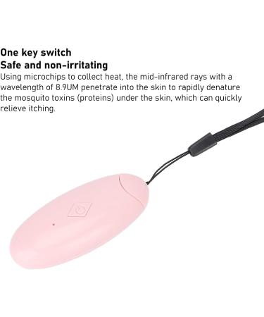 Natudeco Anti-Itching Device for Kids | Mosquito Bite Relief | Effective Itch Eliminator (PINK) - International Shipping Available - Buy Online on GoSupps.com