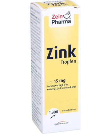  ZeinPharma Zein Pharma Zinc Drops 15 mg - 50 ml - Buy Online on GoSupps.com
