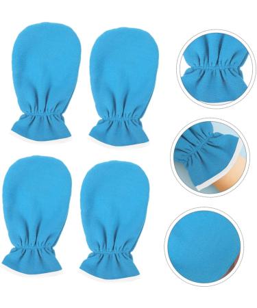 minkissy Paraffin Wax Covers 4 Pairs Maintenance Care Gloves Hand Gloves Flannel Work Moisturizing Moisturizing Gloves - Buy Online on GoSupps.com